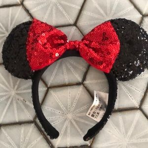 Glitter Minnie Ears
